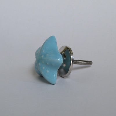 Little Blue Starfish Knob  Drawer Pulls and Cabinet Knobs