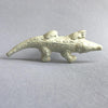 White Metal Crocodile Knob  Drawer Pulls and Cabinet Knobs