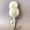 White Owl Hook  Drawer Pulls and Cabinet Knobs