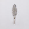 Boho Feather Hook - White  Drawer Pulls and Cabinet Knobs