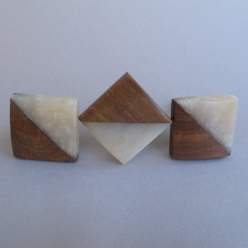 Boho Fusion Square Knob  Drawer Pulls and Cabinet Knobs
